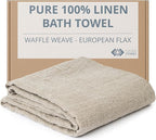 Pure 100% Linen Bath Towel by THINGSTORIES