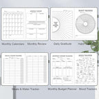 Premade Bullet Dotted Journal Notebook, Pre-made Dot Grid Journaling - Image 5