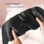 LitBear Silk Sleep Mask for Side Sleeper, Eye Mask Sleeping for Women Men 100% - Image 2