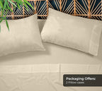 Royale Linens Cooling Pillow Cases Queen Size Set of 2-100% Rayon Derived from - Image 5