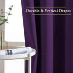 NICETOWN Blackout 102 inch Curtains - Image 5