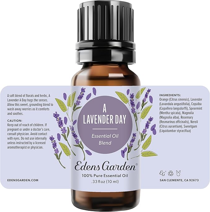 Edens Garden A Lavender Day Essential Oil Blend- 100% Pure Premium Grade - Image 9