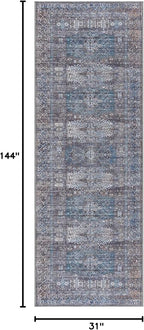 Bloom Rugs Washable 12 ft Runner - Image 2