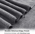 Smuge 2 Piece Hand Towels Set, 100% Microfiber - Image 4