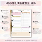 ADHD Planner for Women，Daily Productivity Planner - Image 4