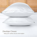 Bare Home 100% Rayon Made from Bamboo Luxury King Size Set of 2 Cooling - Image 3