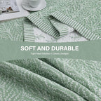 SahSahCasa Quilt Set King Size, 100% Cotton Quilt Bedding Set Bedspread - Image 6