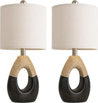 OYEARS 19" Table Lamps Set of 2, Bedside Lamps - Image 8