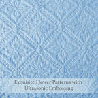 Exclusivo Mezcla Queen Quilt Bedding Set, Lightweight Soft Bedspreads Coverlets - Image 5
