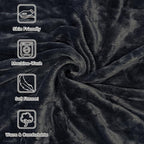 Tefici Electric Heated Blanket Throw, Super Cozy Soft 2-Layer Flannel 50" x 60" - Image 7