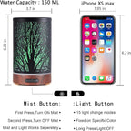Essential Oils Diffuser for Home, 150ML Aromatherapy Diffuser, Birthday Gifts - Image 4