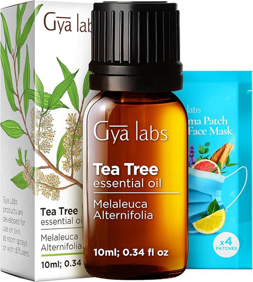 100% Pure Australian Tea Tree Essential Oil by GyaLabs