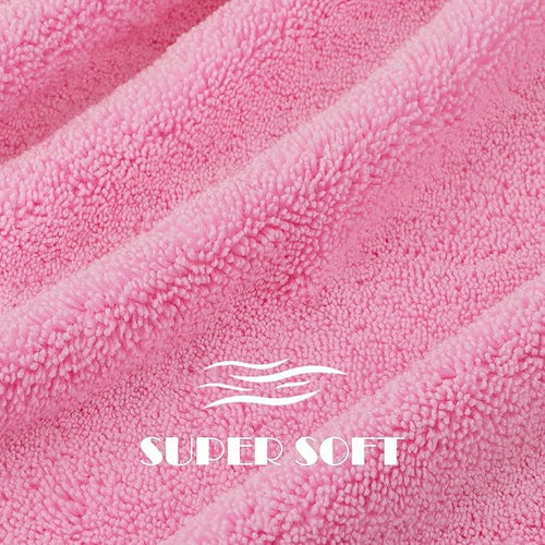 AIDEA Microfiber Hair Towel, 40 X 20 Inches Soft Wrap - Image 2