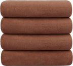 JML Microfiber Bath Towels, Bath Towel 4 Pack 30" x 60", Super Absorbent and by JML