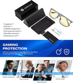 ANYLUV Blue Light Glasses Men, Relieve Eyestrain and Eye Protection, Al-Mg - Image 7