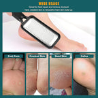 Foot File Foot Scrubber Pedicure, Professional Foot Grater Rasp Scraper Corns - Image 7