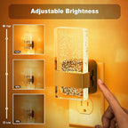 JandCase Night Lights Plug into Wall, Dusk to Dawn Sensor, Acrylic Bubble Design - Image 2