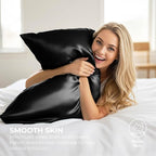 Pure Bedding Satin Pillowcase 2 Pack - Image 4