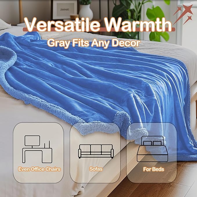 Electric Heated Blanket Full Size 72" x 84" - Image 7