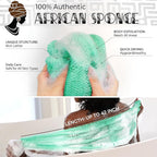 African Net Sponge Authentic -2 Pieces Exfoliating Scrubber - Image 5