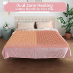 LaffyLo Electric Heated Blanket Queen Size 84 x 90, Dual Control, Fast Heating - Image 4