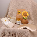 Women's Birthday Self-Care Gift Basket, Sunflower-Themed Sunshine Gift Sunshine - Image 2