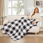LaffyLo Electric Heated Blanket Throw Size - Image 8