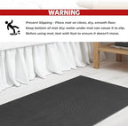 Cotton Paradise 100% Cotton Non Slip Bath Mats - Image 7
