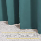NICETOWN Sea Teal Blackout Curtains - Image 6