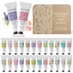 72 Pack Hand Cream Bulk for Women, Mothers Day Gifts Bulk, Hand Lotion Travel by BODYEARTHLOVE