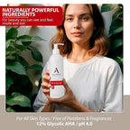 Alpha Skin Care Revitalizing Body Lotion, 12% Glycolic AHA, Simple & Effective - Image 7