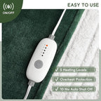 Heated Blanket Electric Blanket Queen Size 84''x90'' - Image 3