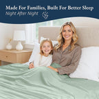 Lane Linen 100% Organic Cotton King Size Flat Sheet Only - Image 6
