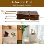 Teak Bathtub Tray Expandable Bathroom Tray - Image 7