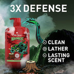 Old Spice Cleansing Body Wash for Men, 3X Defense, 24/7 Shower Fresh - Image 2