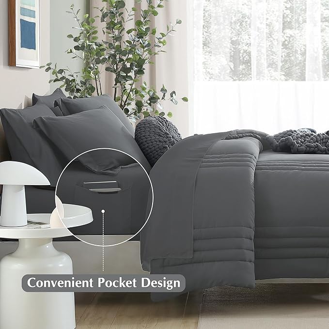 Monbix Super King Plus Size Comforter Set - Image 4