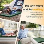 CYMULA Camping Cot Mattress 2in Memory Foam Sleeping Pad, Soft Warm Non-Slip - Image 6