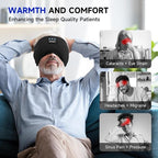 TOPOINT Sleep Mask Headphones Bluetooth Wireless 5.4, Breathable Cotton Eye Mask - Image 7
