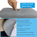 REEZEIVI 2 Pack Hot Tub Headrest Pillow, Chaise Lounge Pillows Outdoor 3D air - Image 2