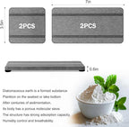 4PCS Stone Drying Trays for Bathroom Sink and Kitchen Counter - Image 6