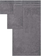 CASA COPENHAGEN Bella 6 Pieces Towel Set- Pinstripe Grey, 600 GSM 2 Bath Towel - Image 6