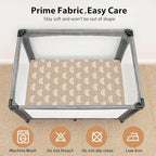 Baby Mini Crib Sheets Boy, Portable 38”x26” Pack and Play Sheets Fitted - Image 3