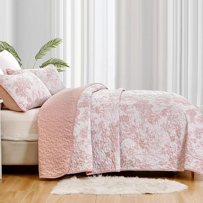 WONGS BEDDING Botanical Quilt Set Full Size - Image 3