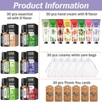 AZEN 30 Sets Bulk Gifts, Hand Cream and Essential Oils Bulk Set - Image 2