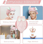 fhgnysm 2 Packs Microfiber Hair Towel, Hair Turbans - Image 7