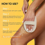 VOERUY Turmeric Body Scrub, 10% AHA/BHA & Vitamin C Exfoliating Body Scrub - Image 6