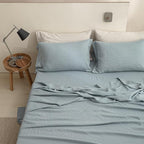 Simple&Opulence French Linen Flat Sheet, 100% Natural Flax Bedding Sheet - Image 9