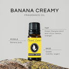 Banana Creamy Premium Grade Fragrance Oil - 10ml - Scented Oil - Image 2