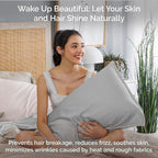 Pillow Cases Queen Size Set of 2 Pillowcases 100% Viscose from Bamboo Cooling - Image 5
