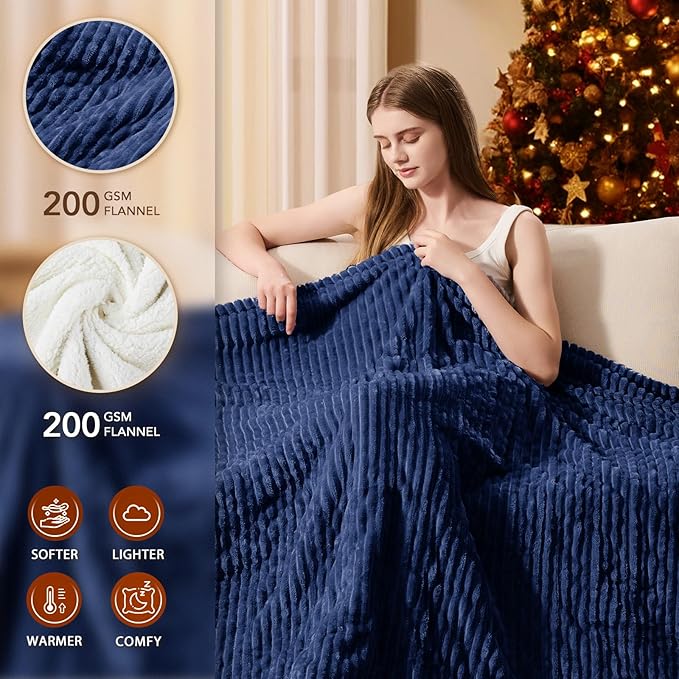 Homemate Heated Blanket Electric Throw - Image 2
